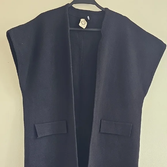 Anthropologie Akemi + Kin Cap Sleeve Long Cardigan - Picture 2 of 6